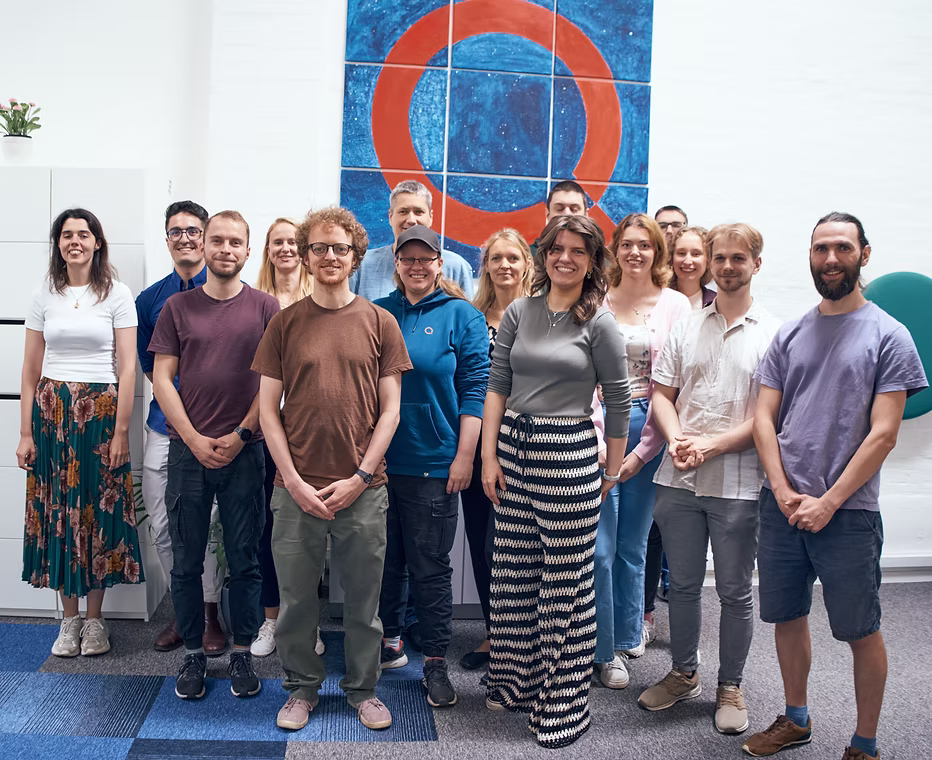 TEQYARD Team im Büro