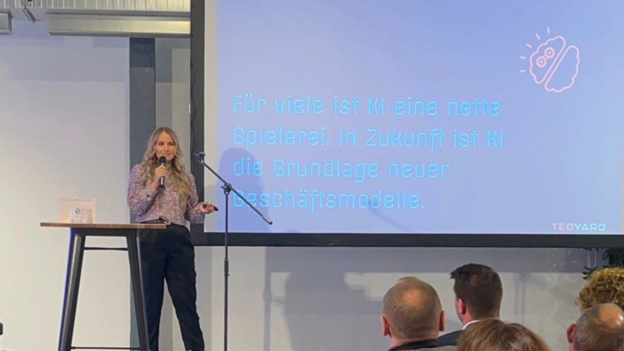 Vortrag zum Thema Geld mit KI