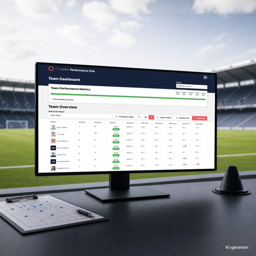 Datenbasierte Performance-Plattform für den Leistungssport